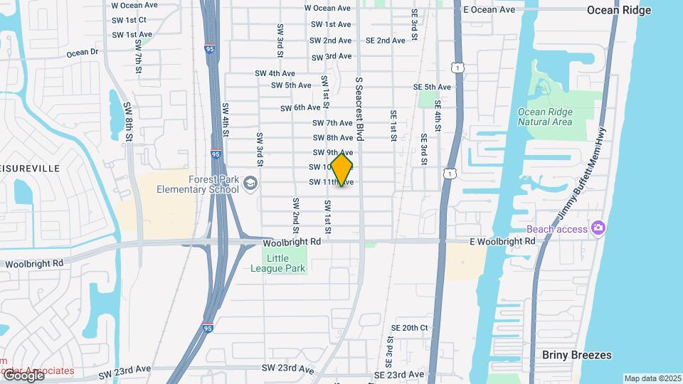 127 SW 12th Ave Map and Location Details