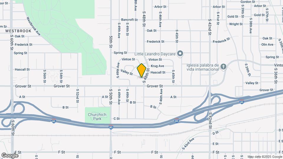 4801 Valley St Map and Location Details