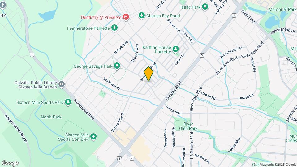 The Preserve Map and Location Details