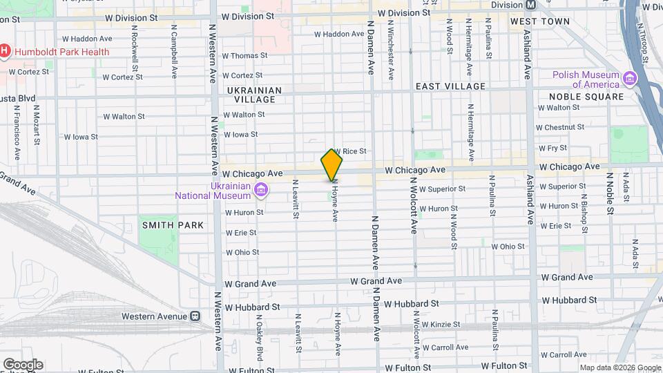2100 W Superior St Map and Location Details