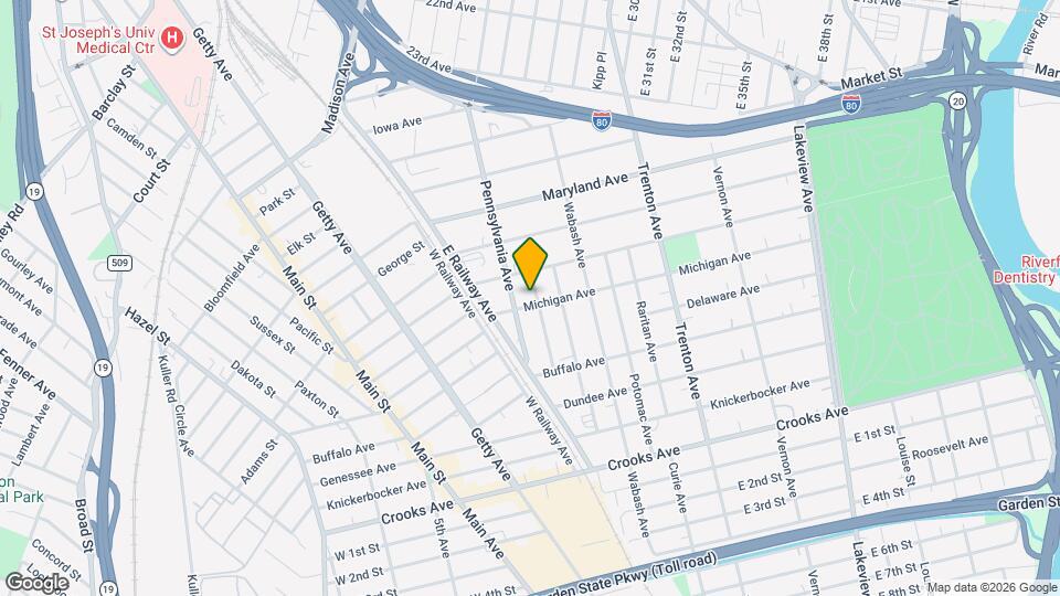 163 Michigan-Unit -2ndfl &3rdfr Map and Location Details