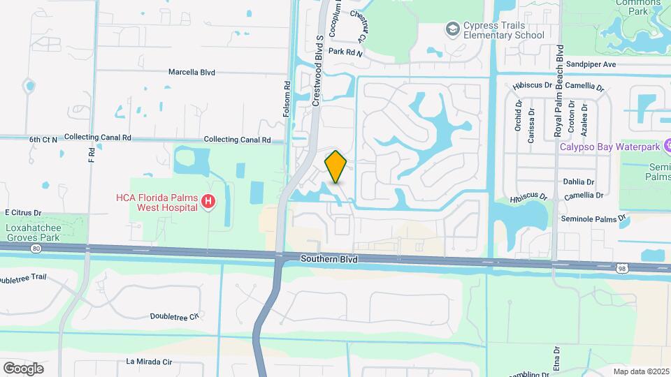600 Crestwood Ct N Map and Location Details