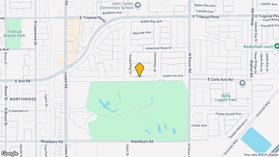 3037 Winter Sunset Ave Map and Location Details