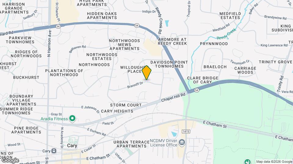 728 Branniff Dr Map and Location Details