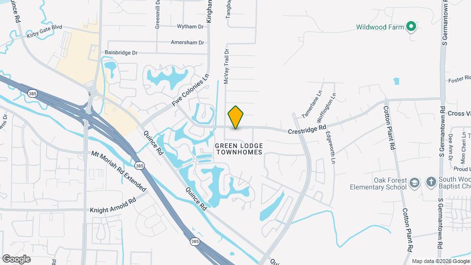 6983 Crestridge Rd Map and Location Details