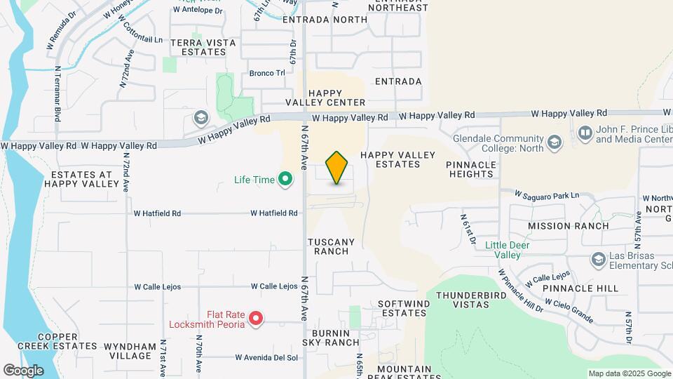 6608 W Saguaro Park Ln Map and Location Details