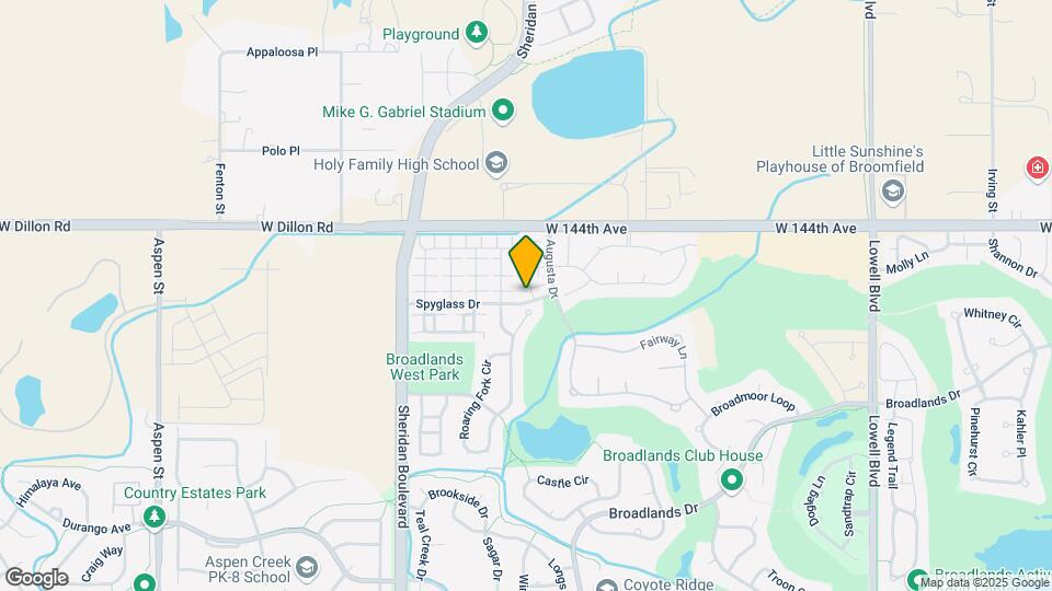 4801 Spyglass Dr Map and Location Details