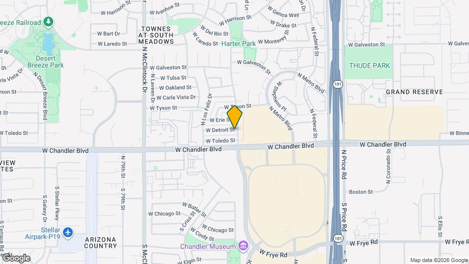 3501 W Detroit St Map and Location Details