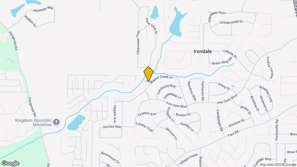 972 Walnut Creek Ln Map and Location Details