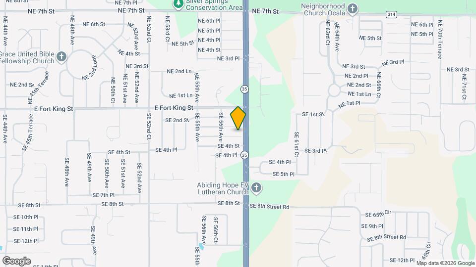 5725 SE 3rd Pl Map and Location Details