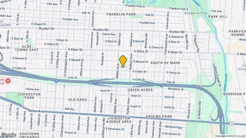 1450 E Fulton St Map and Location Details