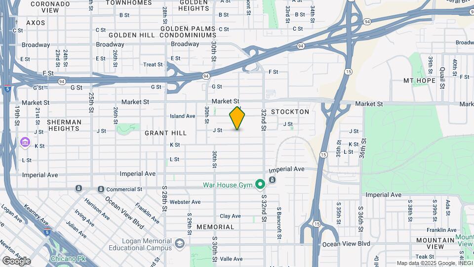 3095 J St Map and Location Details