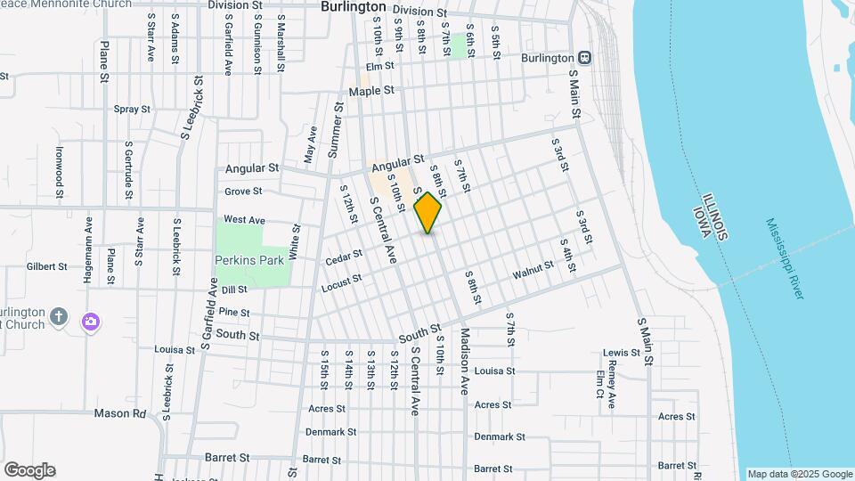 807 S 9th St Mapa y Detalles de la Ubicación