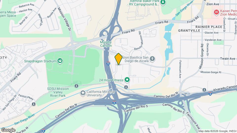 6064 Rancho Mission Rd Map and Location Details