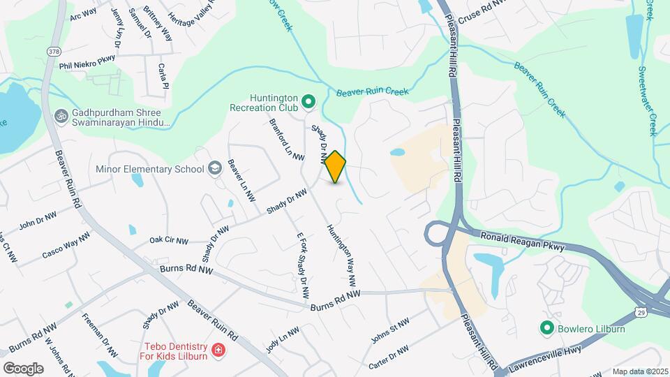 3980 Guilford Ct NW Map and Location Details