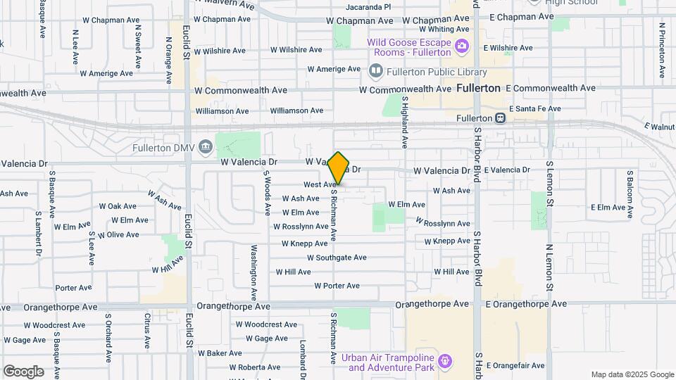 524 S Richman Ave Map and Location Details