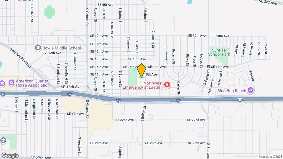 4207 SE 16th Ave Map and Location Details