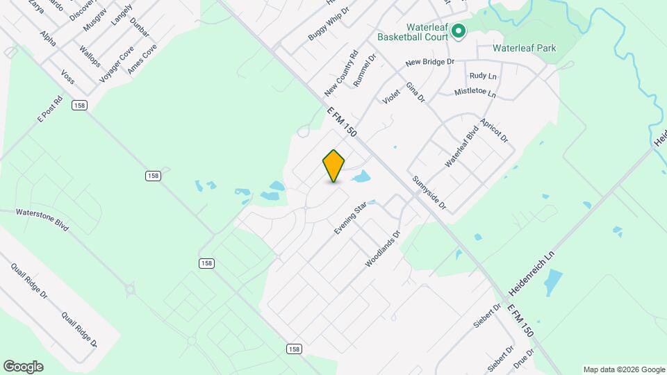 112 Silver Springs Bend Map and Location Details