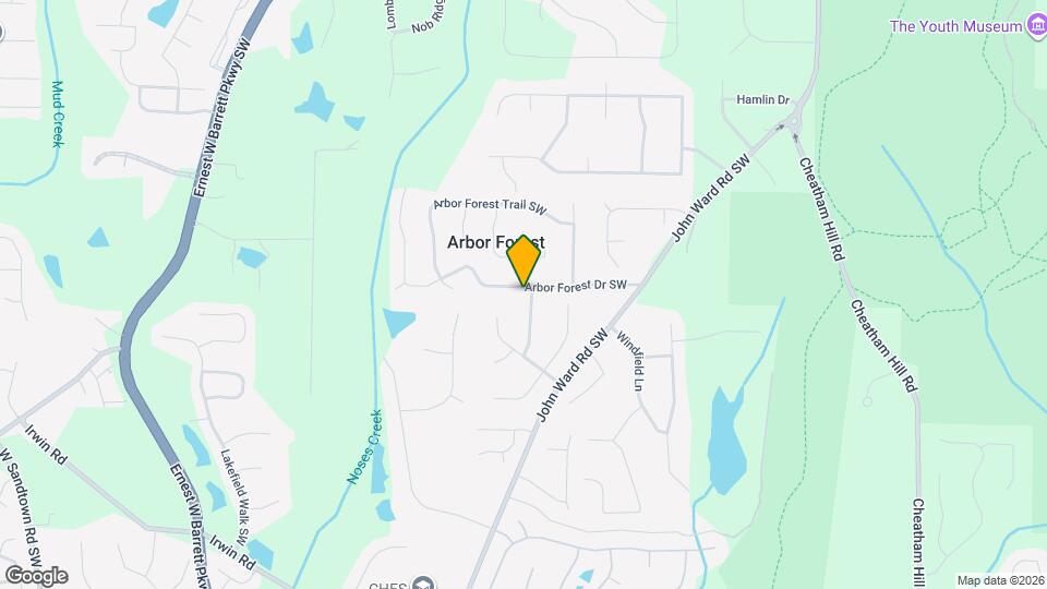 900 Clearbrook Course SW Map and Location Details