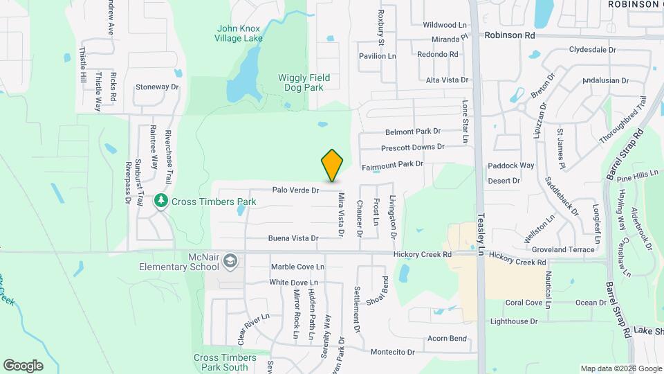 1713 Palo Verde Dr Mapa y Detalles de la Ubicación