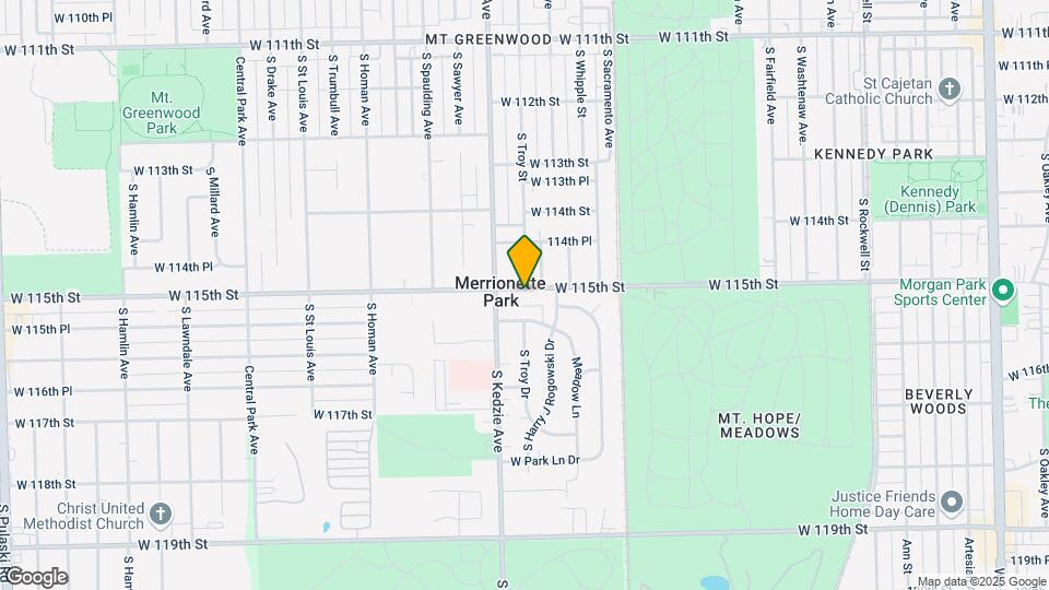 3179 W 115th St Map and Location Details