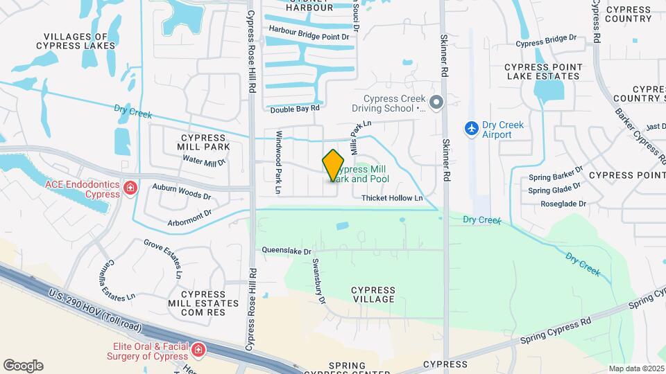 14619 Hazy Ridge Ln Map and Location Details