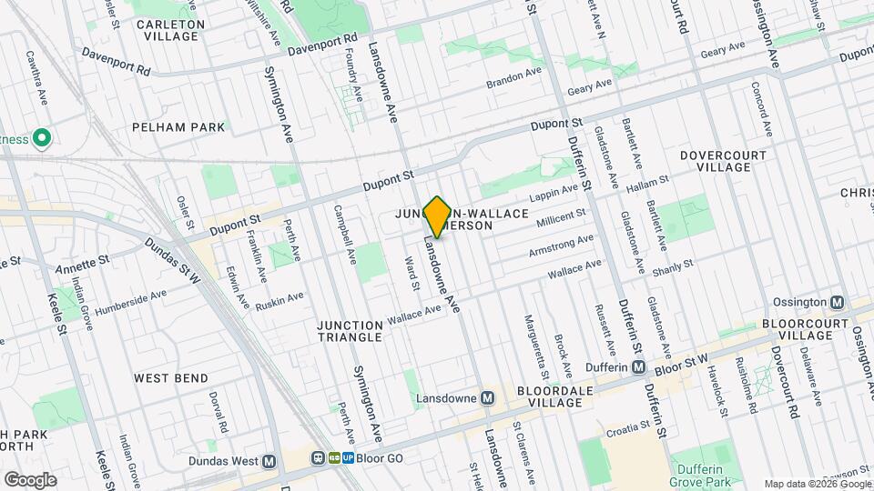 905 Lansdowne Ave Map and Location Details