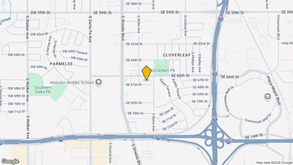 321 SE 67th St Map and Location Details