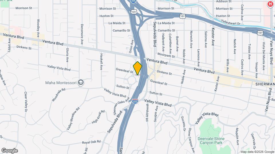 4466 Sherman Oaks Cir Map and Location Details