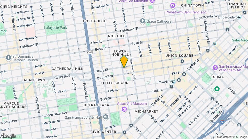 534 Hyde St Mapa y Detalles de la Ubicación