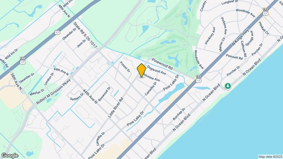 710 Yucca Ave Map and Location Details