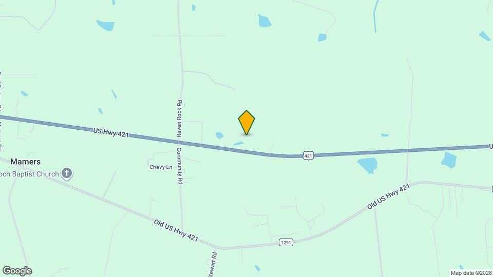 5838 US-421 Map and Location Details