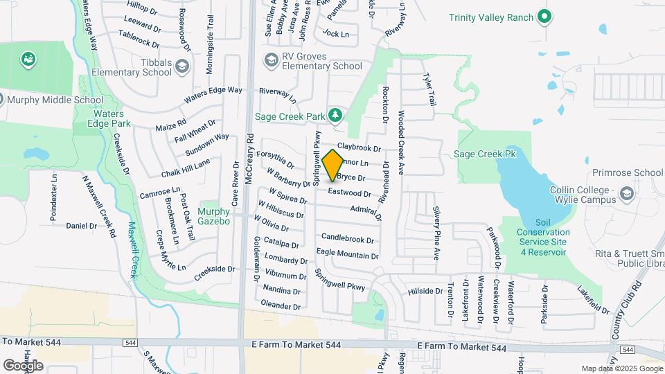 3110 Eastwood Dr Map and Location Details