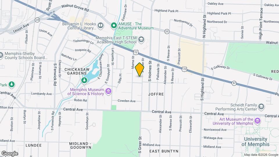 159 S Greer St Map and Location Details