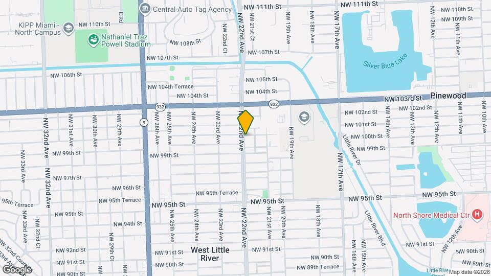 9945 NW 22nd Ave Mapa y Detalles de la Ubicación