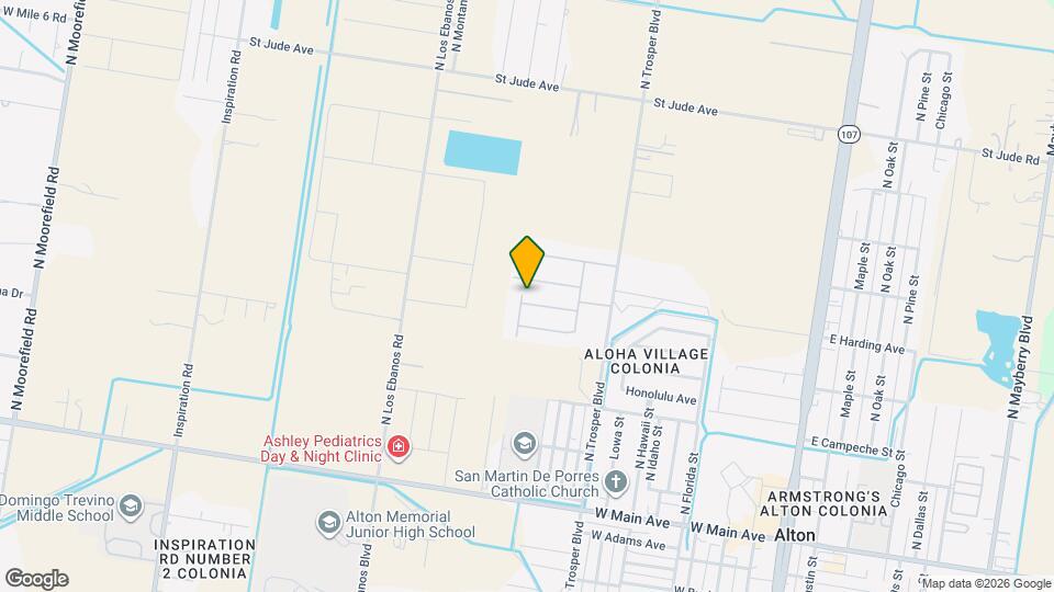 1100 W Mahala Ave Mapa y Detalles de la Ubicación