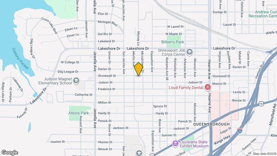3319 Stonewall St Map and Location Details