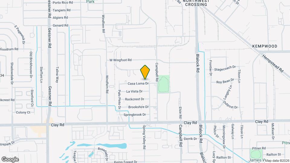 9710 Casa Loma Dr Map and Location Details