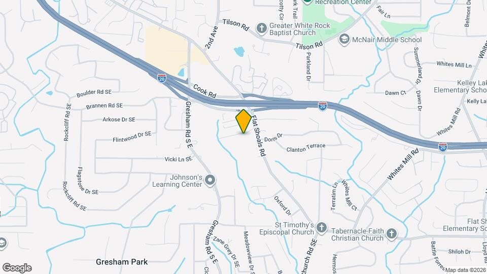 2065 W Flat Shoals Terrace, Unit 1611 - B-302 - B Map and Location Details