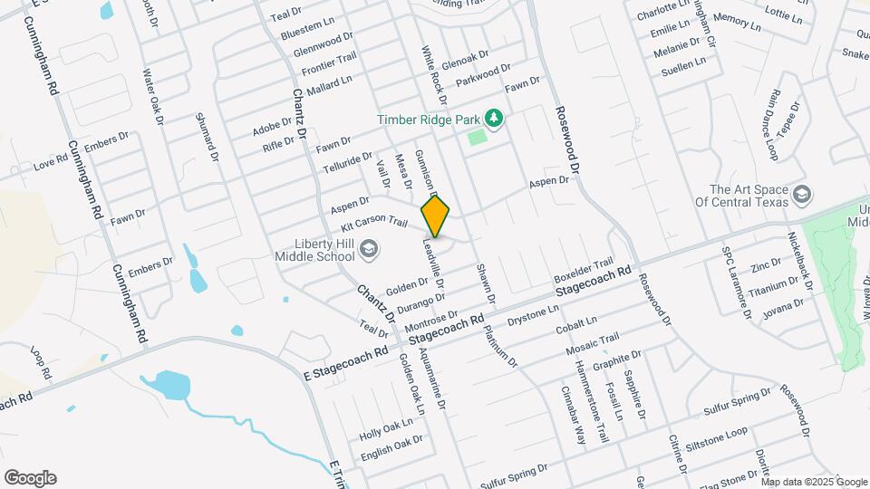 5302 Leadville Dr Map and Location Details