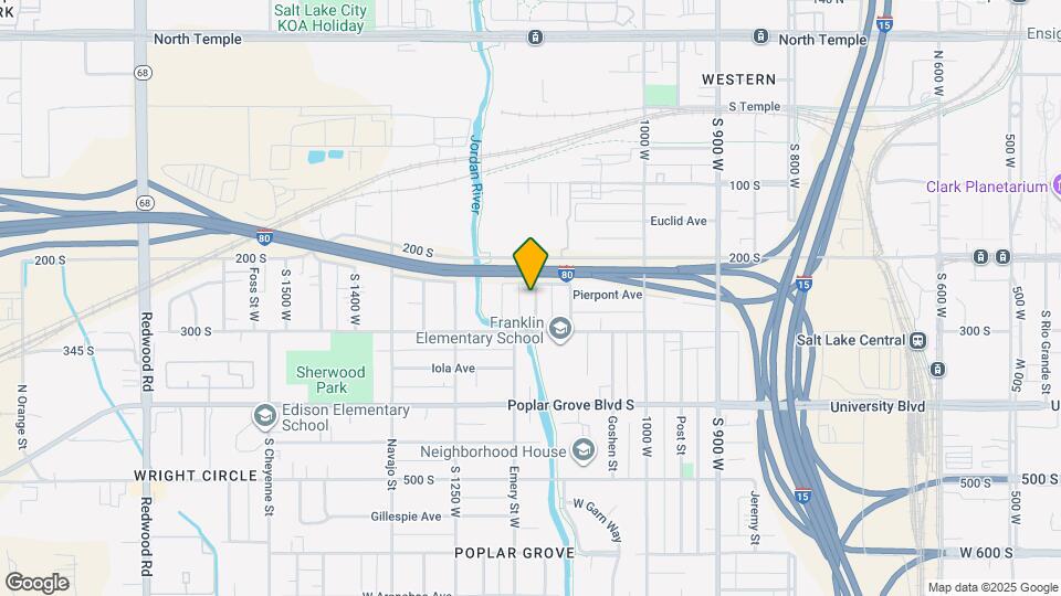 244 S 1135 W Map and Location Details