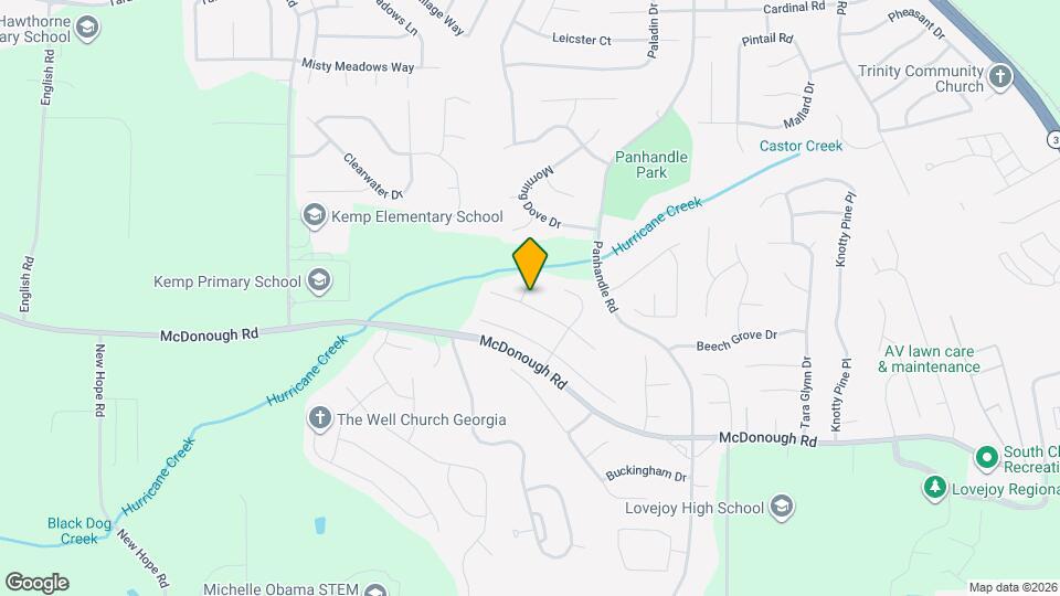 1306 Pebble Beach Ln Map and Location Details