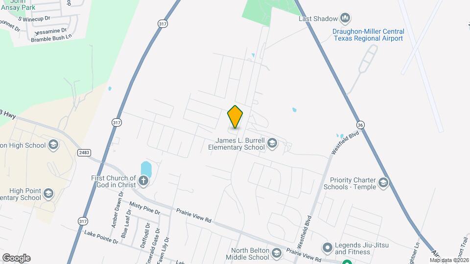 2204 Hornbeam St Map and Location Details