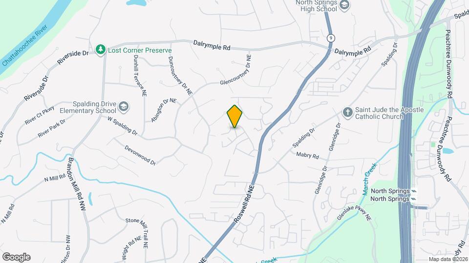 7094 Stonington Dr NE Map and Location Details