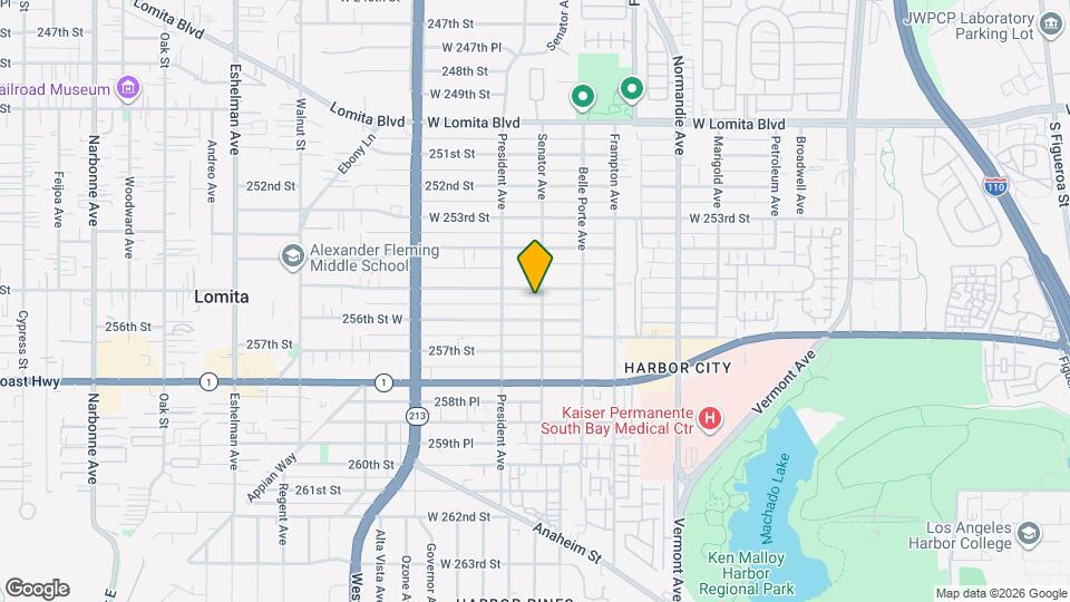 25515 Senator Ave Map and Location Details