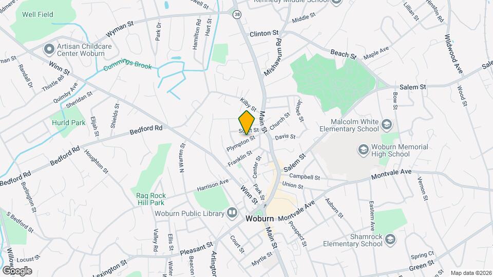 11 Plympton St Mapa y Detalles de la Ubicación