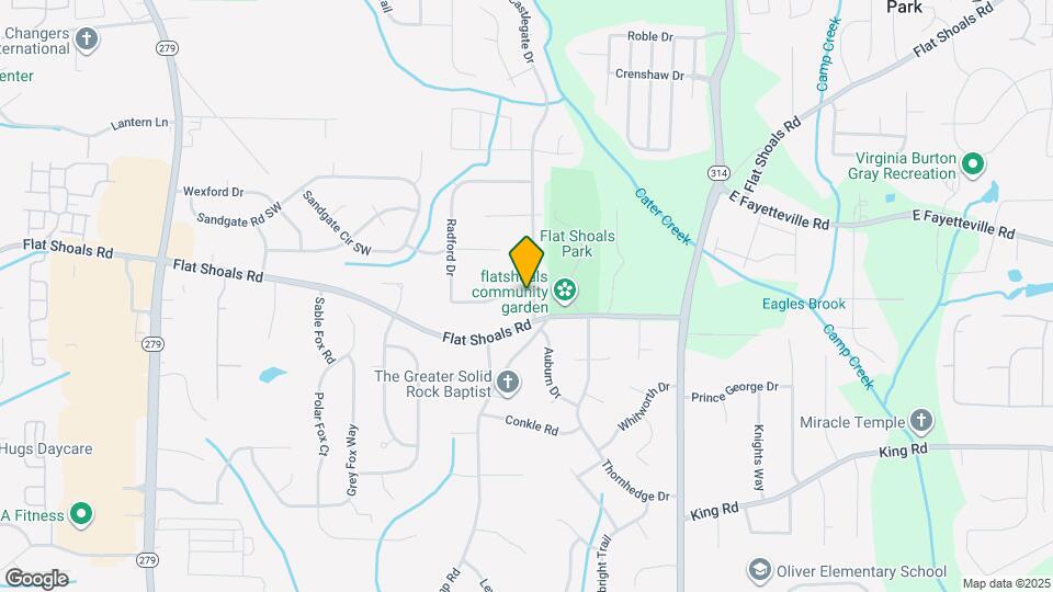 6207 Radford Dr Mapa y Detalles de la Ubicación