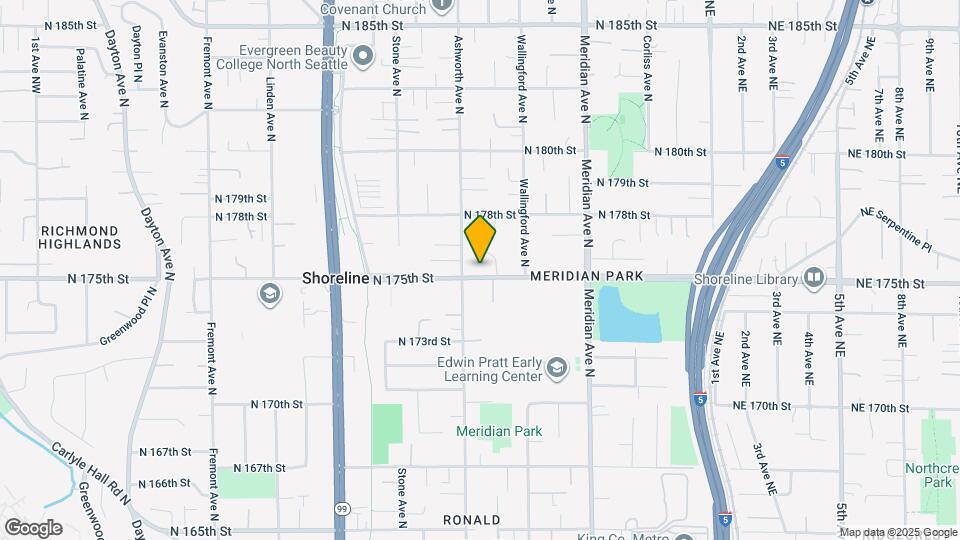 1616 N 175th St Map and Location Details