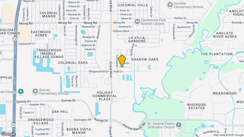 5606 Mirada Dr Map and Location Details
