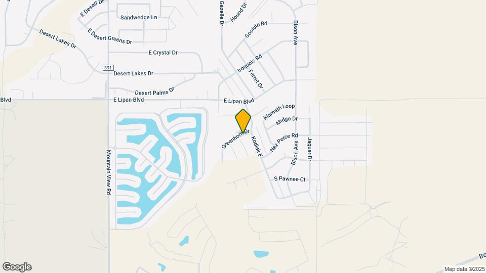 6064 Greenhorn Dr Map and Location Details